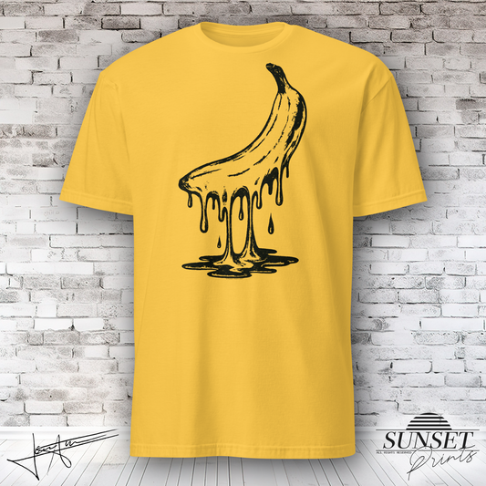 Melting Banana - Yellow T-shirt