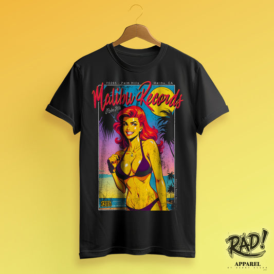 Malibu Records - Black T-shirt