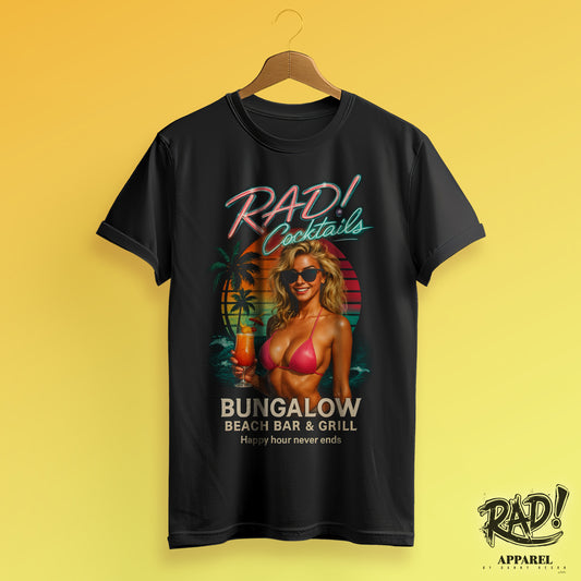 RAD! Cocktails - Black T-shirt