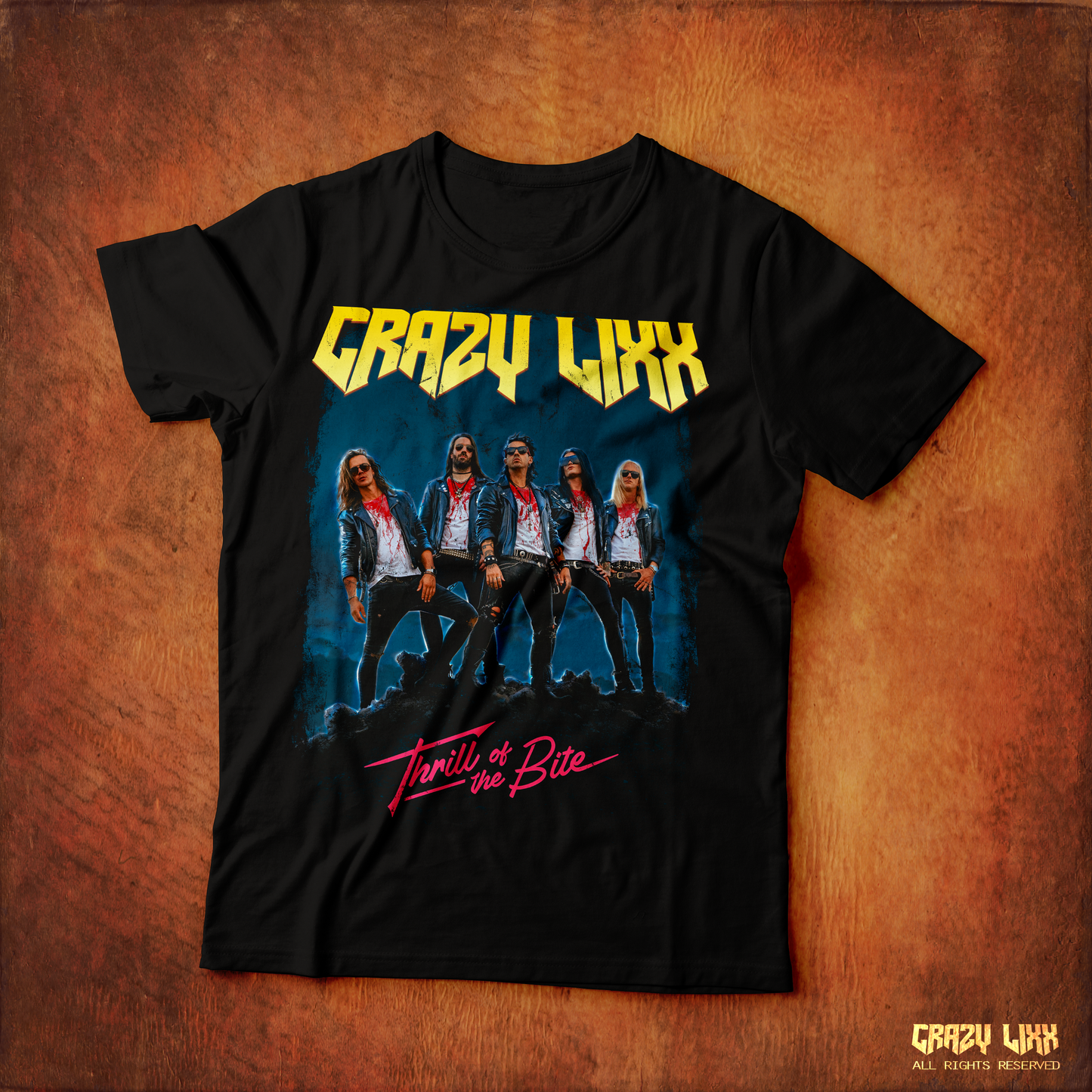 Thrill Of The Bite - Black T-shirt