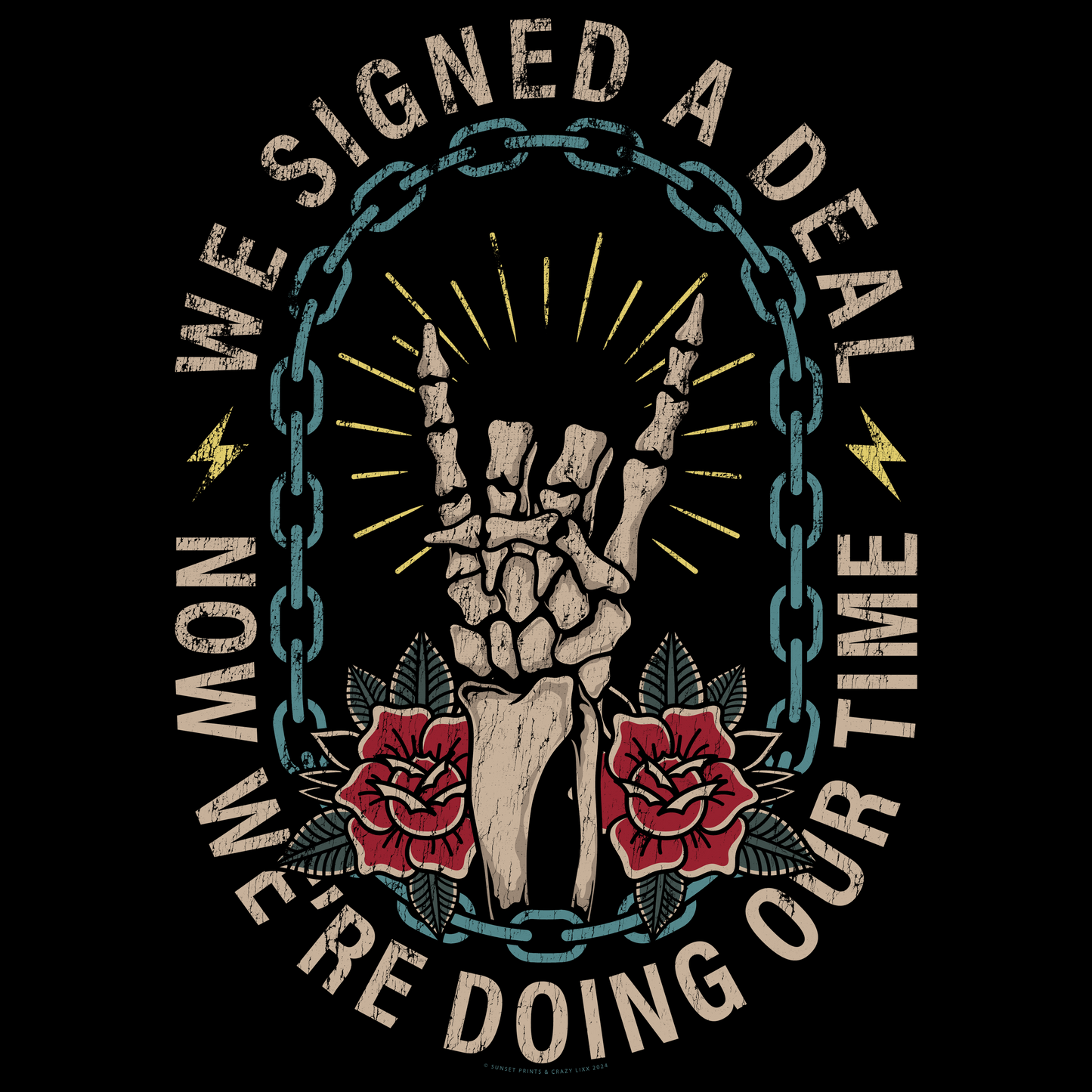 Who Said Rock N' Roll Is Dead - Black T-shirt