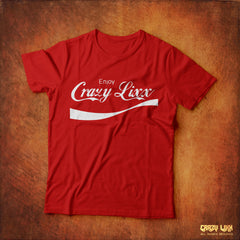 Crazy Lixx - Crazy Cola - Red T-shirt