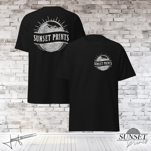 Mountains Logo '25 - Black T-shirt