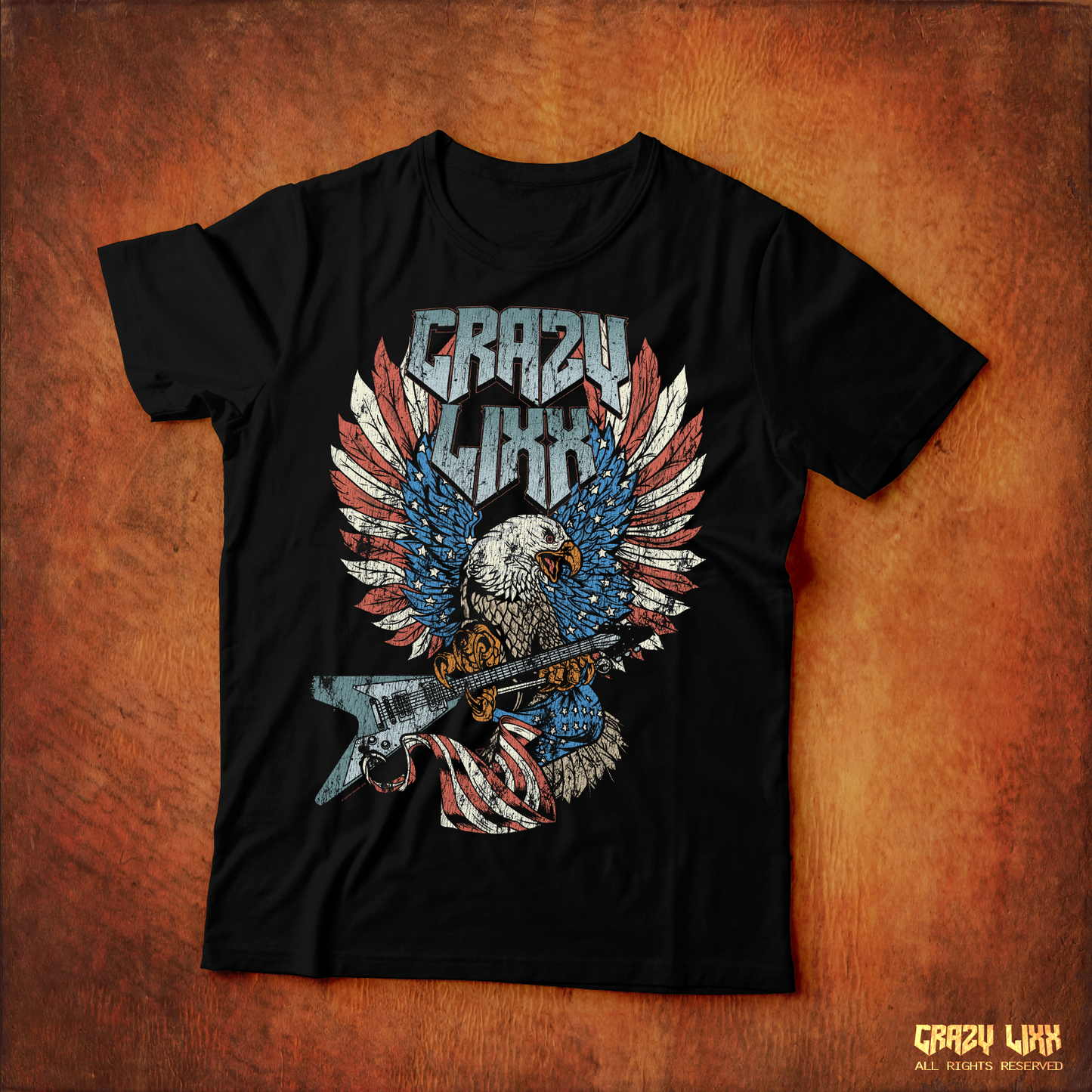Eagle - Black Unisex T-shirt
