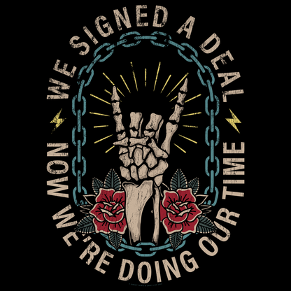 Who Said Rock N' Roll Is Dead - Black T-shirt