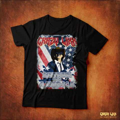 Anthem For America - Black T-shirt