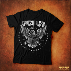 Crazy Lixx - Will Never Die - Black Tour T-shirt