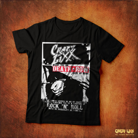 Death Row - Black T-shirt