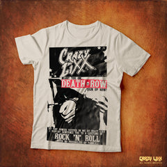 Crazy Lixx - Death Row - White T-shirt