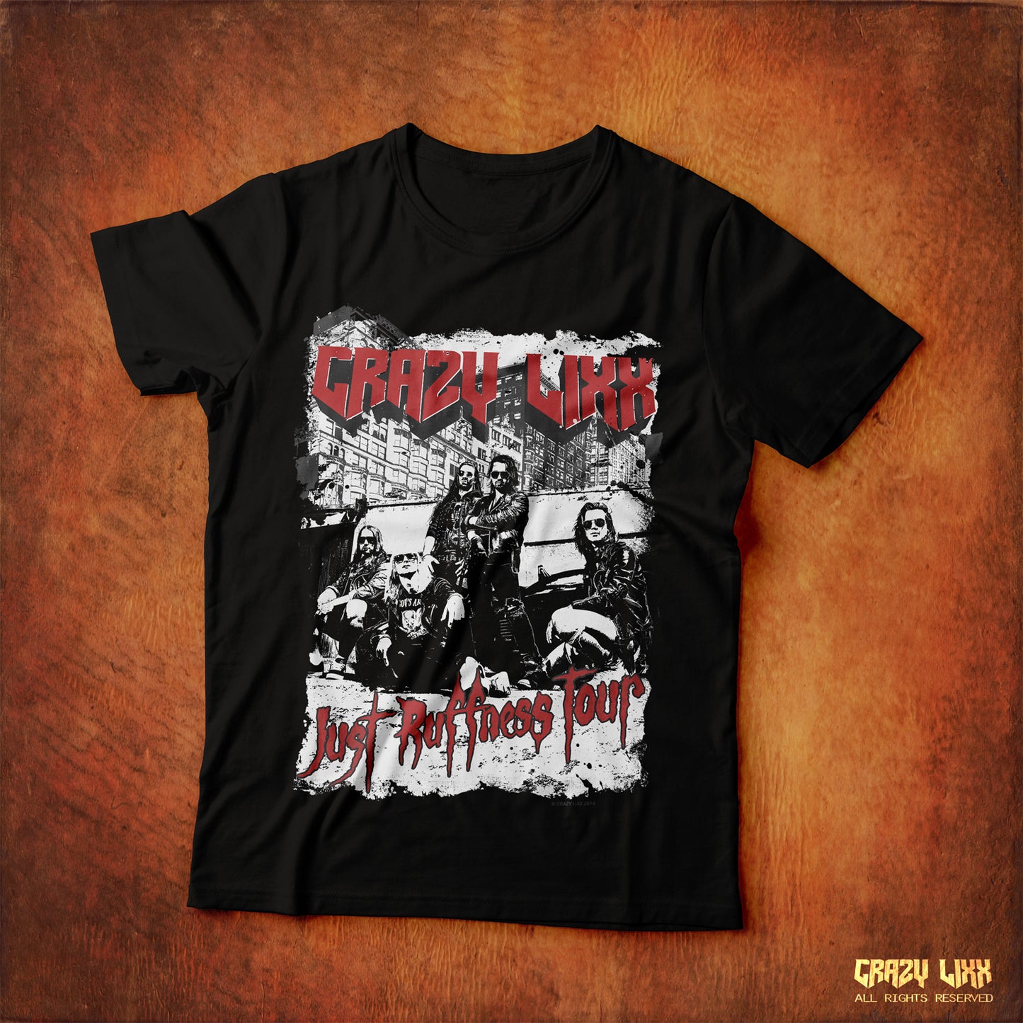 Just Ruffness Tour - Black T-shirt