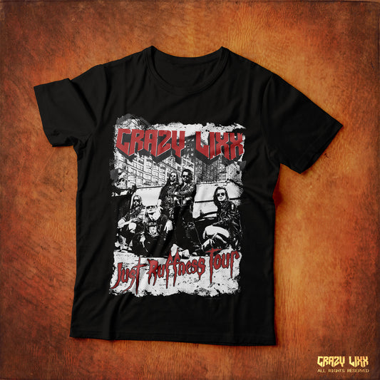 Just Ruffness Tour - Black T-shirt