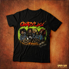 Crazy Lixx - New Religion - Black T-shirt