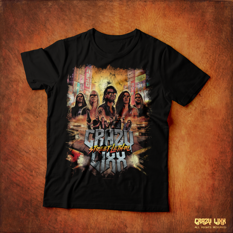 Street Lethal Album Cover - Black T-shirt