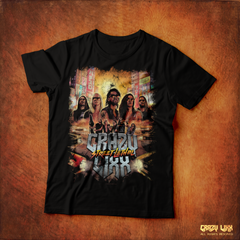 Crazy Lixx - Street Lethal Album Cover - Black T-shirt