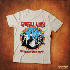 Crazy Lixx - Tourever Wild - White T-shirt